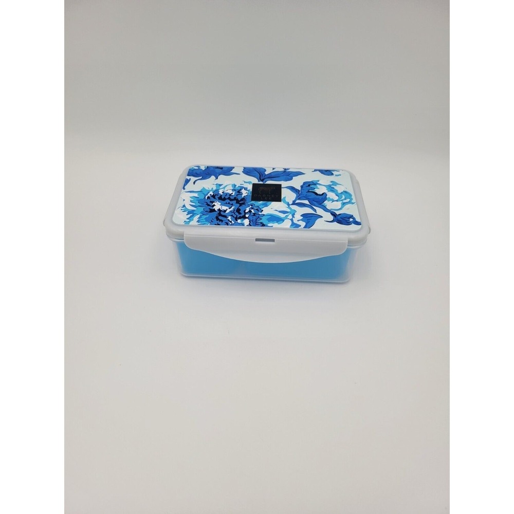 Bento Style Lunch Container Blue Floral‎ Dabney Lee Arctic Fox